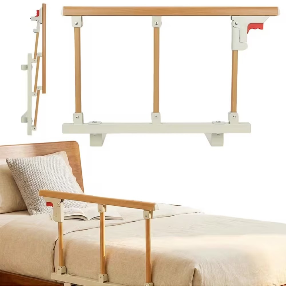 Sponda di sicurezza pieghevole per letto
